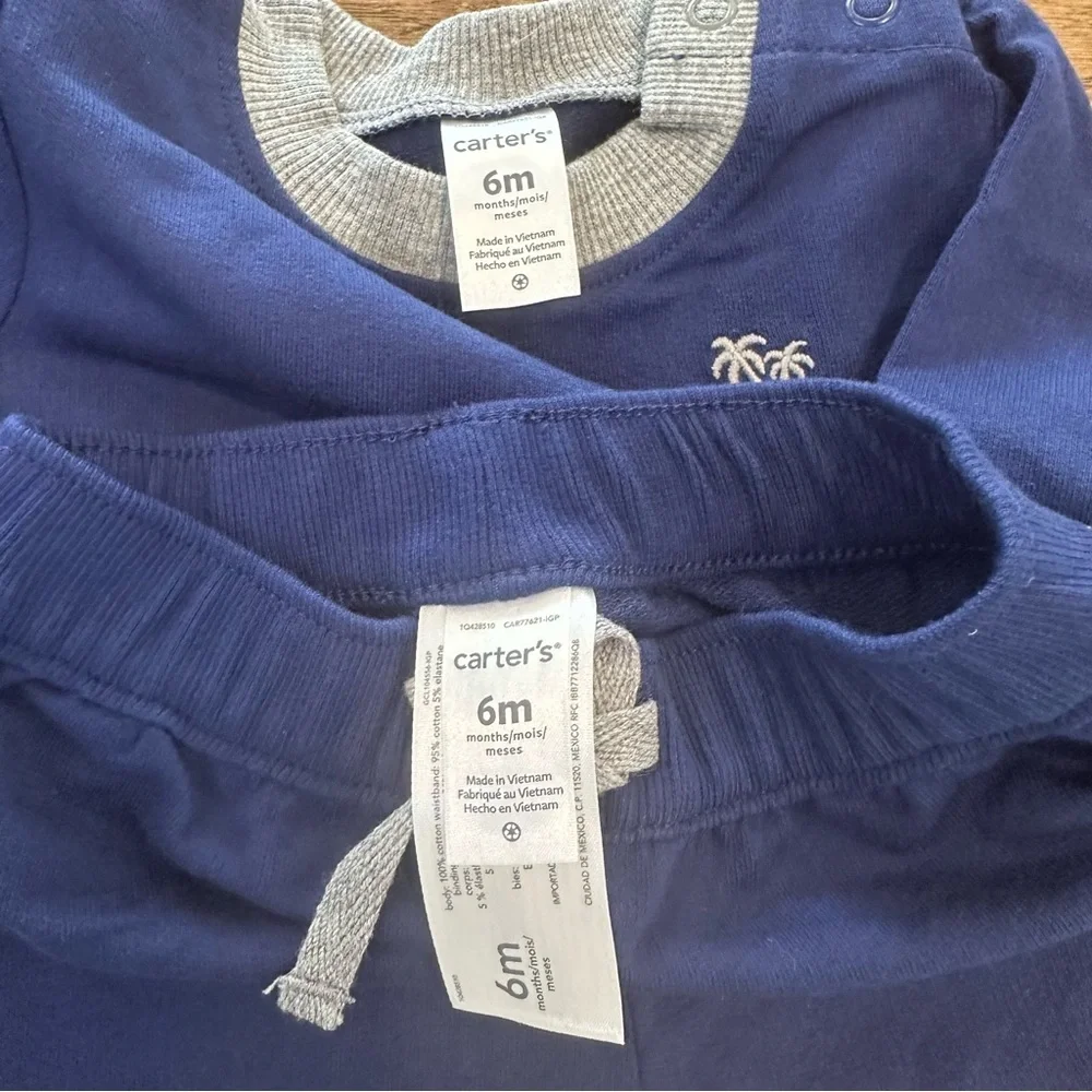 Carters Baby Boy 6 Months Clothing Lot NWT